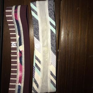 bundle of lululemon headbands